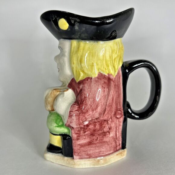 Vintage Toby Mug Pitcher Barware Man Cave Sitting Chair Colonial Paramount - Picture 4 of 6